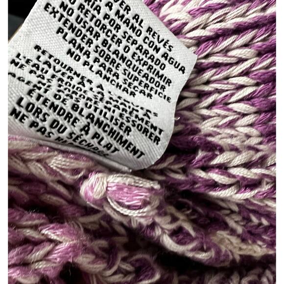 Ruby Road open front pastel loose knit cardigan sweater boho plus sz XXL 2X - Picture 6 of 6